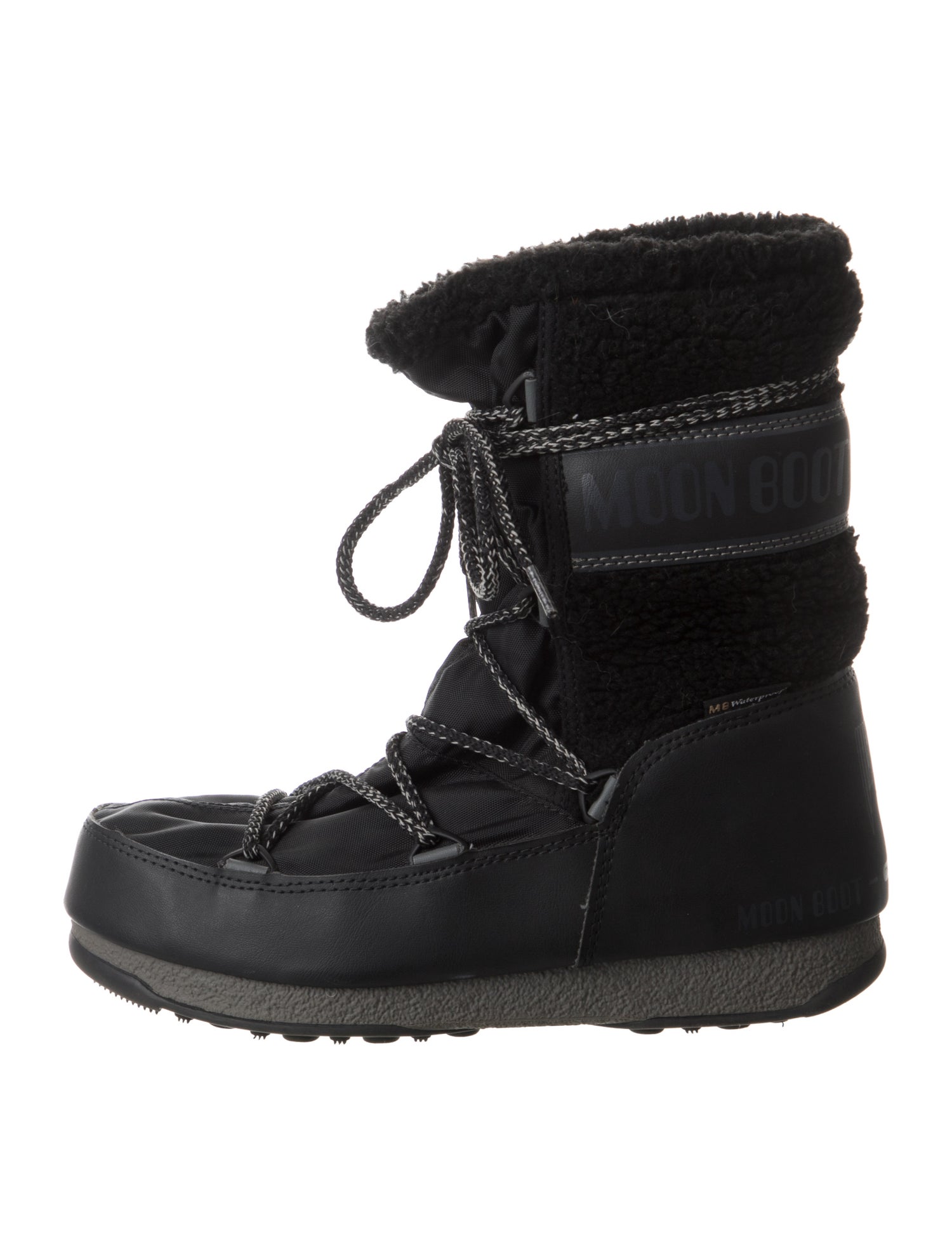 Moon Boot Nylon Lace-Up Boots