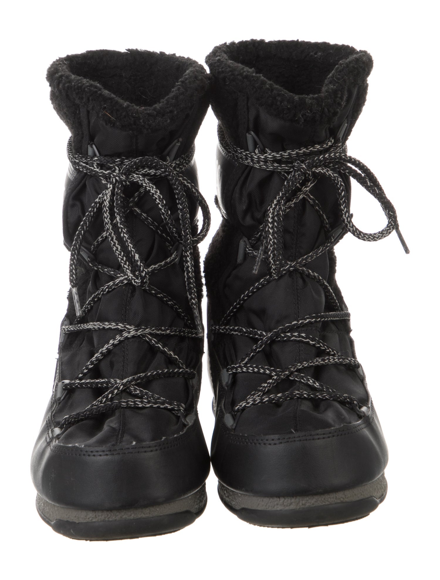 Moon Boot Nylon Lace-Up Boots