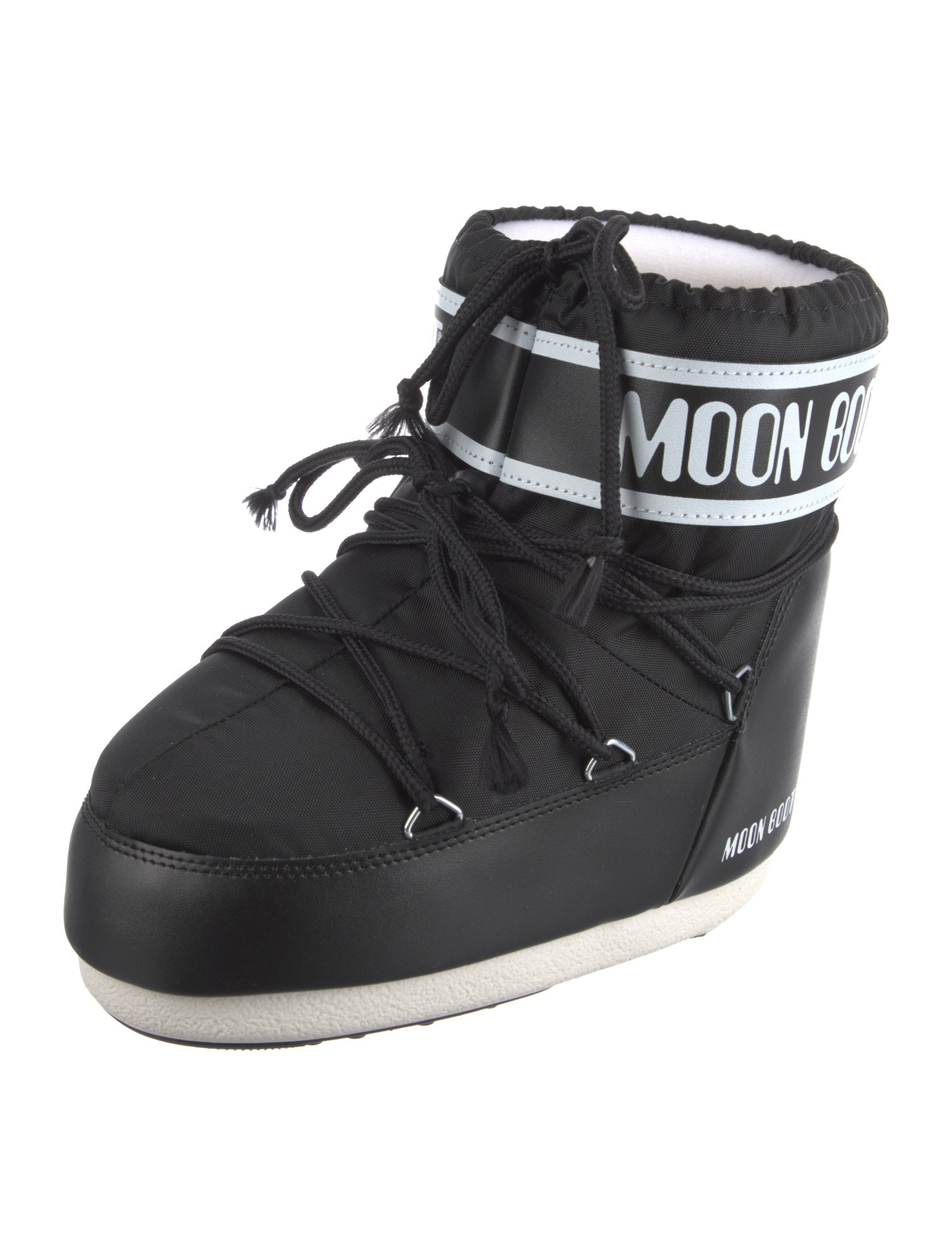 Moon Boot Graphic Print Lace-Up Boots
