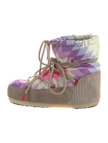 Moon Boot Boots Nylon Printed Snow 7.5