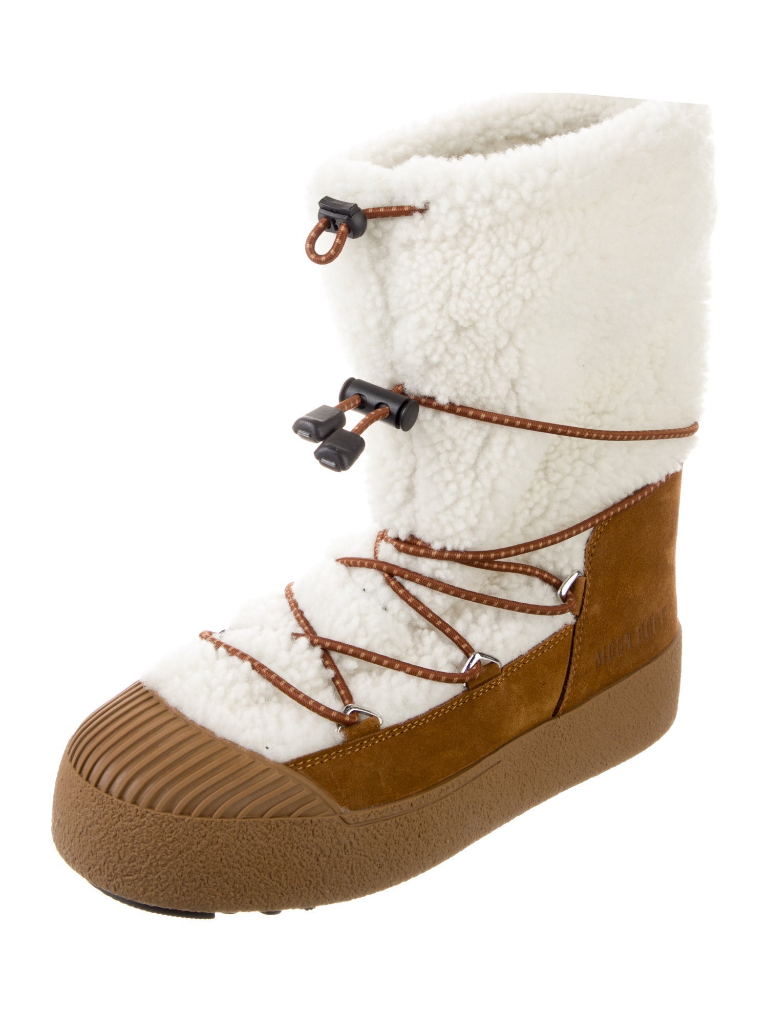 Moon Boot Suede Lace-Up Boots