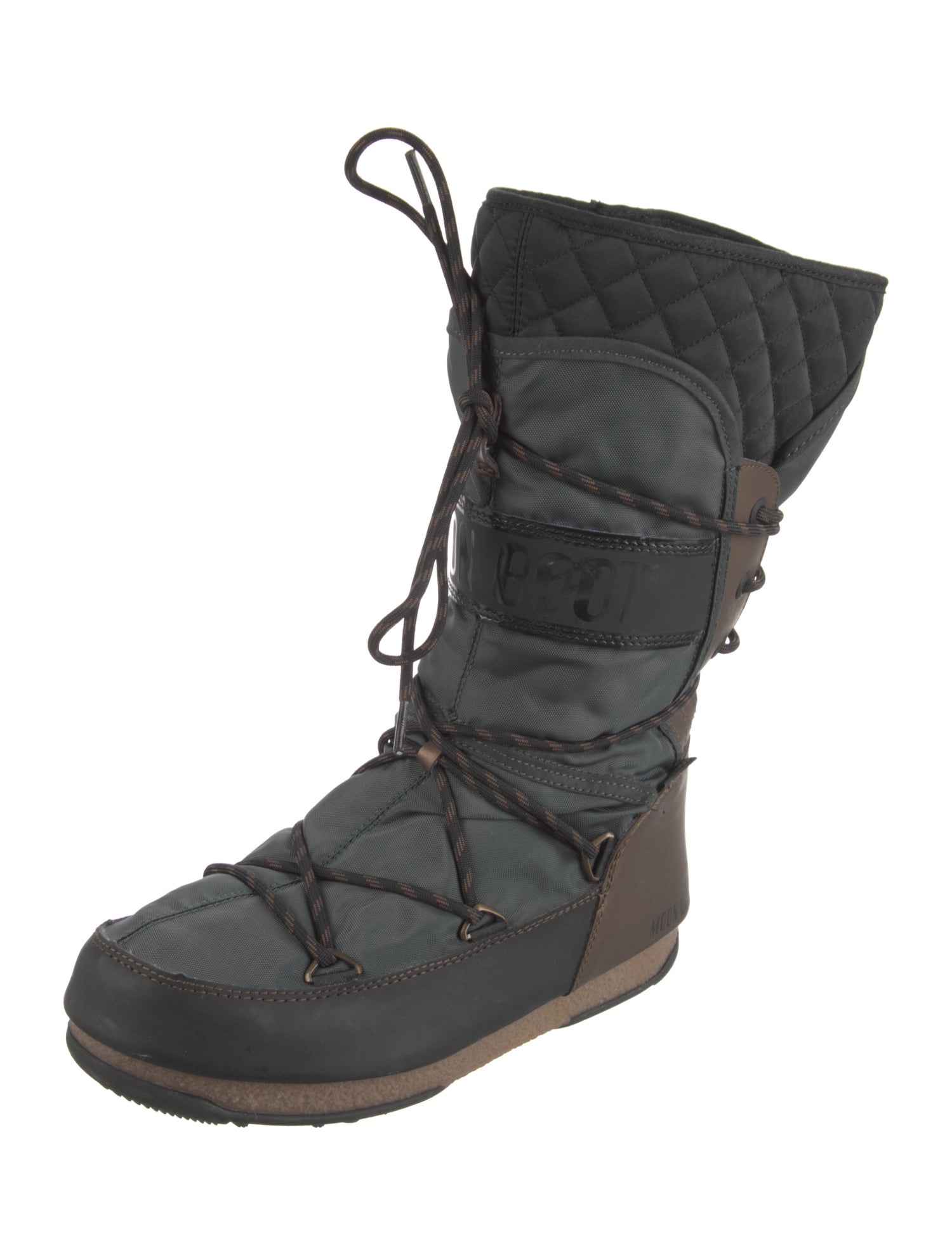 Moon Boot Nylon Lace-Up Boots