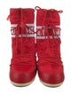 Moon Boot Nylon Printed Lace-Up Boots