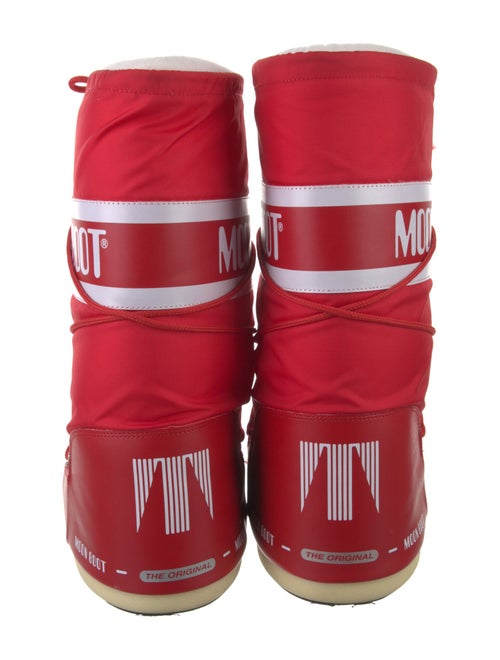 Moon Boot Nylon Printed Lace-Up Boots