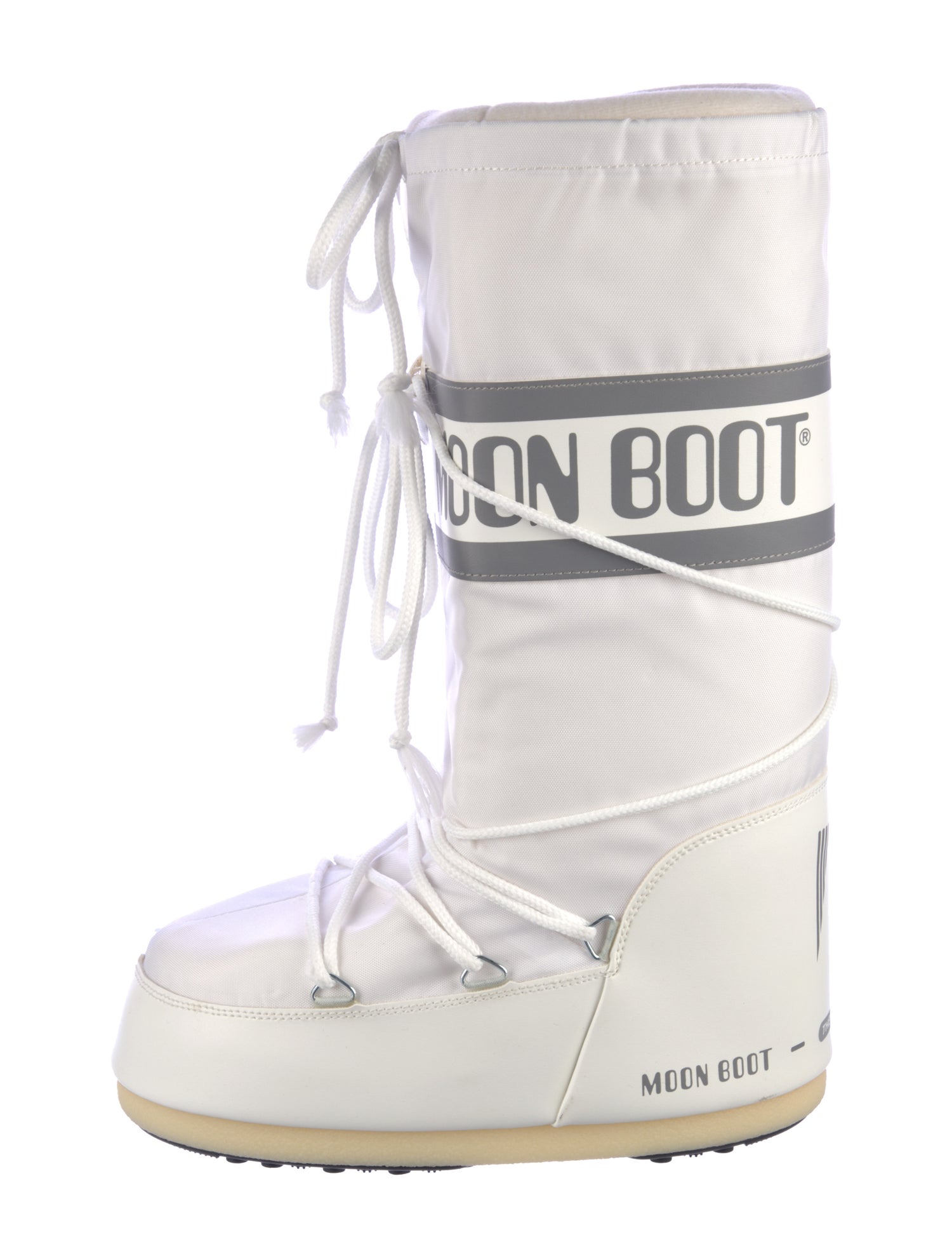 Moon Boot Nylon Printed Lace-Up Boots