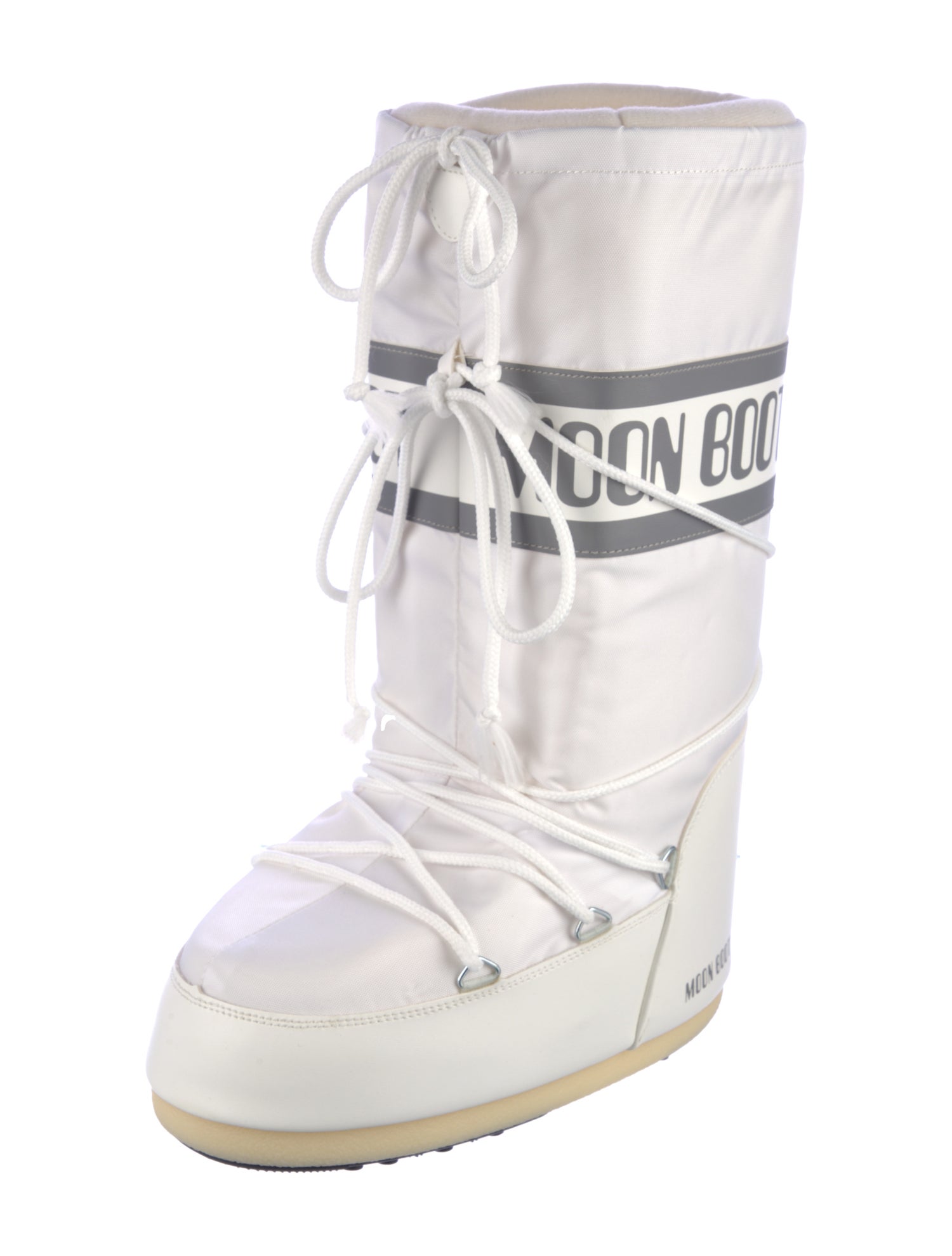 Moon Boot Nylon Printed Lace-Up Boots