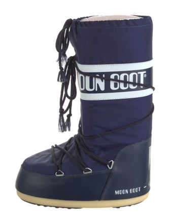Moon Boot Nylon Printed Lace-Up Boots