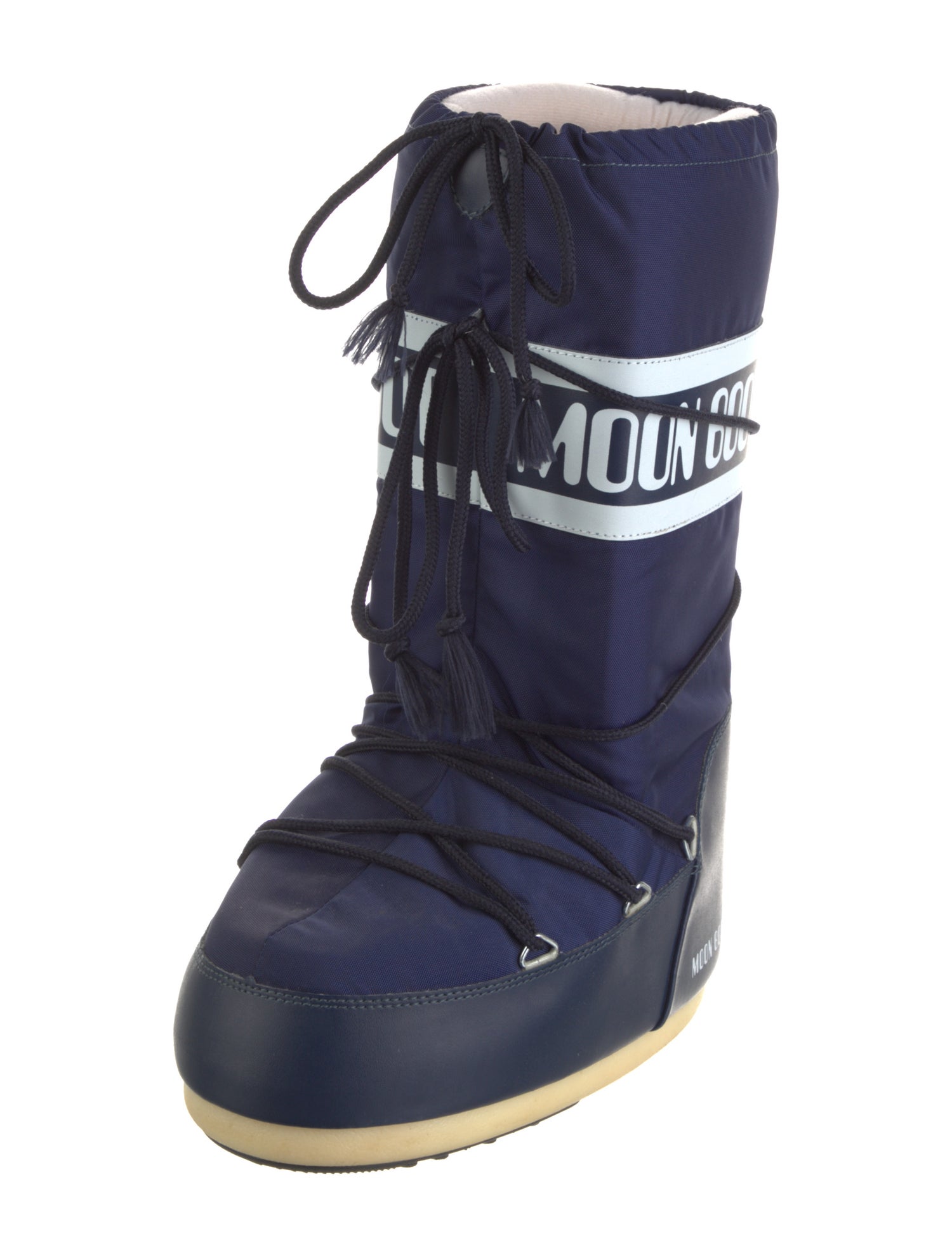Moon Boot Nylon Printed Lace-Up Boots