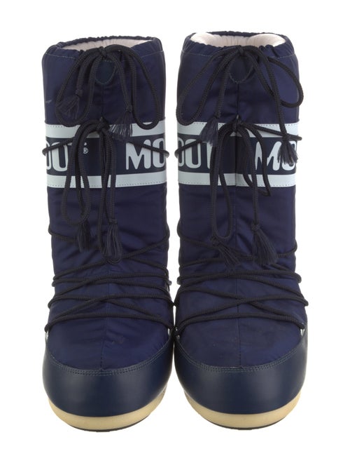 Moon Boot Nylon Printed Lace-Up Boots