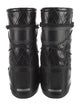 Moon Boot Patent Leather Lace-Up Boots