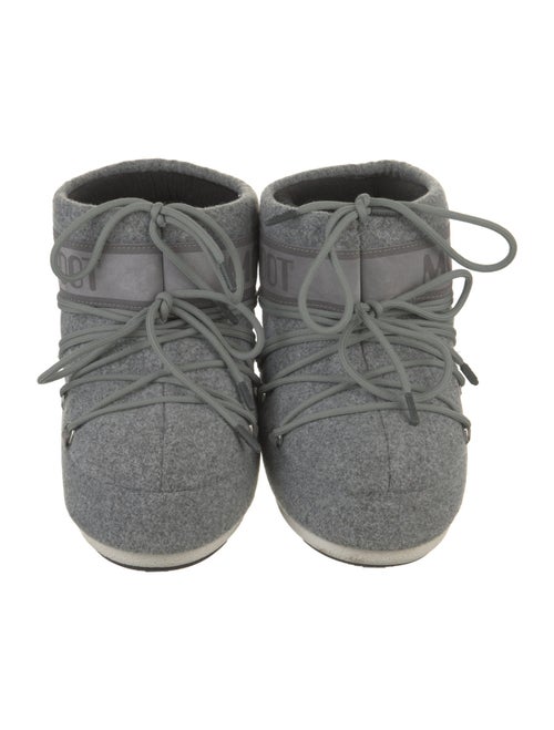 Moon Boot Wool Lace-Up Boots