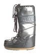 Moon Boot Nylon Graphic Print Lace-Up Boots