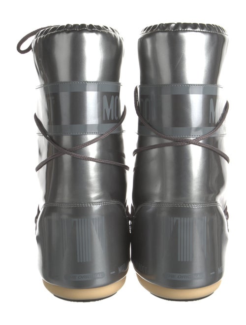 Moon Boot Nylon Graphic Print Lace-Up Boots