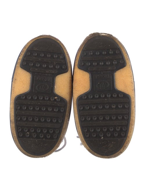 Moon Boot Nylon Colorblock Pattern Lace-Up Boots