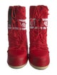Moon Boot Nylon Graphic Print Lace-Up Boots