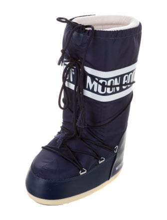 Moon Boot Nylon Printed Lace-Up Boots