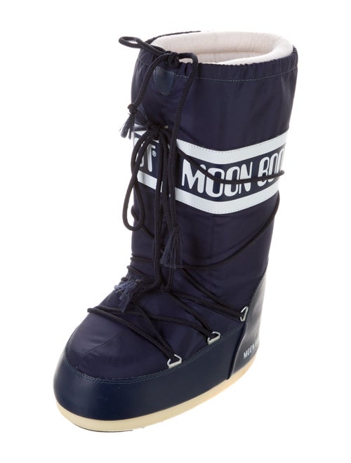 Moon Boot Nylon Printed Lace-Up Boots