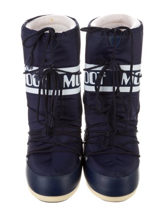 Moon Boot Nylon Printed Lace-Up Boots