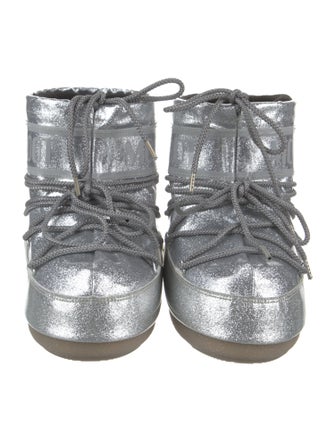 Moon Boot Leather Lace-Up Boots