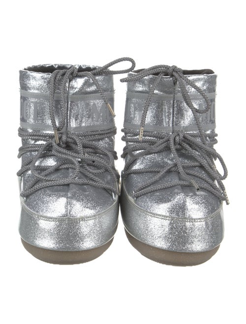 Moon Boot Leather Lace-Up Boots