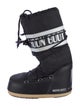 Moon Boot Nylon Graphic Print Lace-Up Boots
