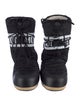 Moon Boot Nylon Graphic Print Lace-Up Boots