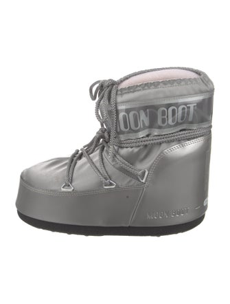 Moon Boot Leather Lace-Up Boots