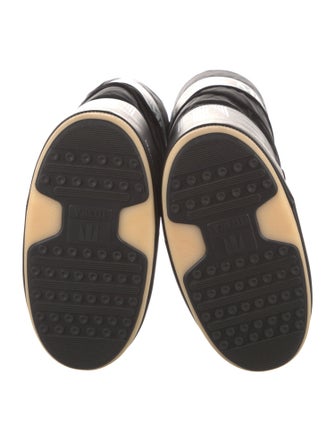 Moon Boot Nylon Graphic Print Lace-Up Boots