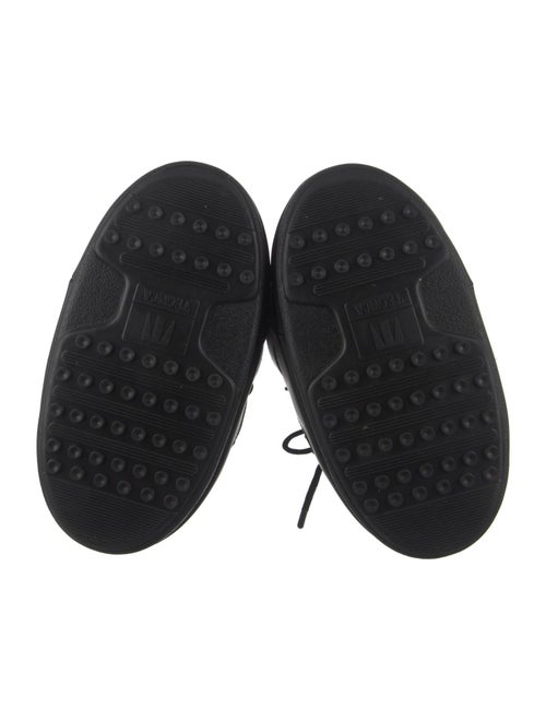 Moon Boot Nylon Bow Accents Lace-Up Boots