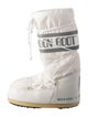 Moon Boot Nylon Graphic Print Lace-Up Boots