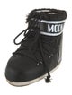 Moon Boot Leather Printed Lace-Up Boots