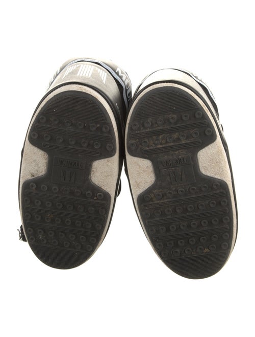 Moon Boot Leather Printed Lace-Up Boots