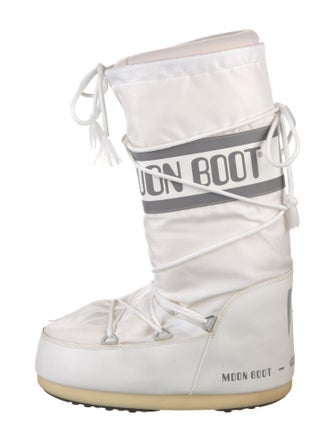 Moon Boot Nylon Printed Lace-Up Boots