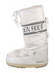 Moon Boot Nylon Printed Lace-Up Boots