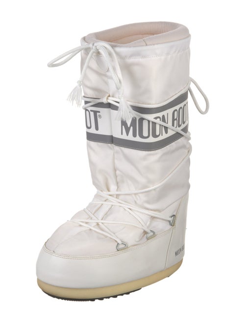 Moon Boot Nylon Printed Lace-Up Boots