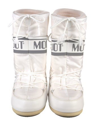 Moon Boot Nylon Printed Lace-Up Boots