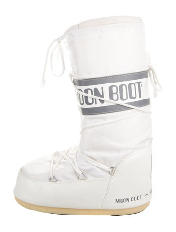 Moon Boot Boots Nylon Printed Lace-Up 10