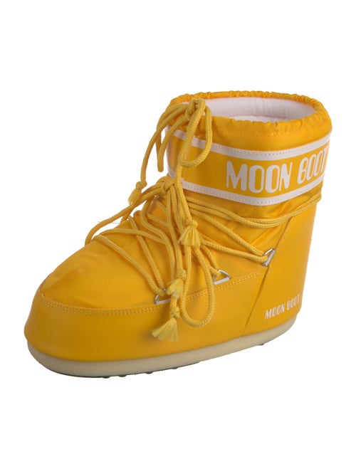 Moon Boot Graphic Print Lace-Up Boots