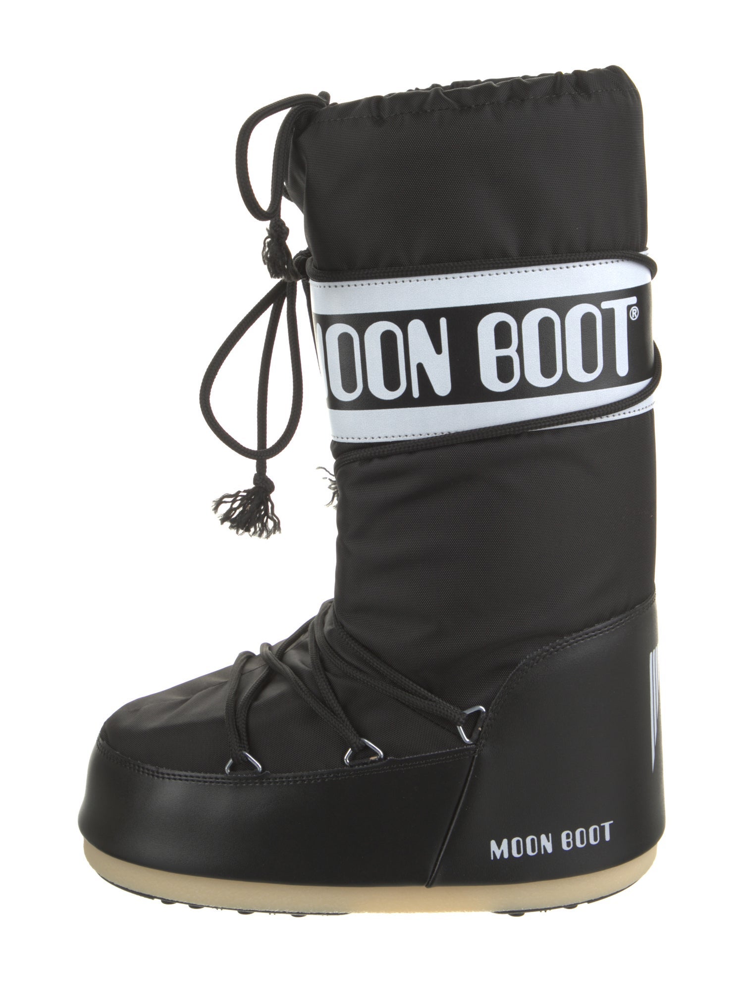 Moon Boot Graphic Print Lace-Up Boots