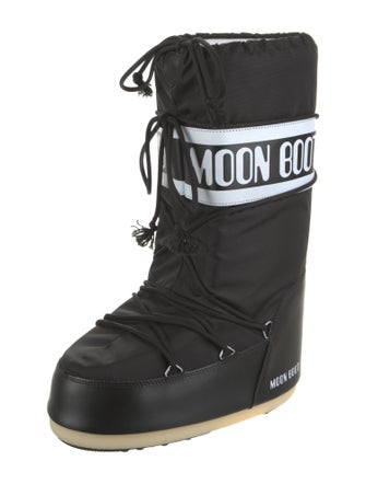 Moon Boot Graphic Print Lace-Up Boots