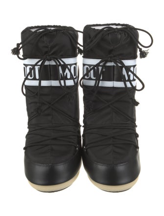 Moon Boot Graphic Print Lace-Up Boots