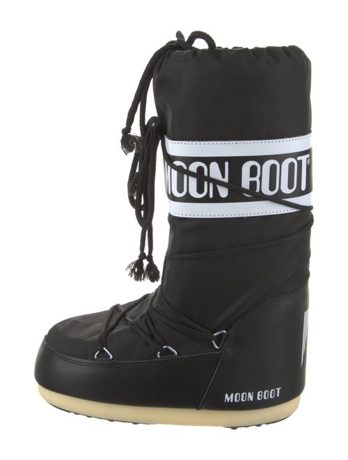 Moon Boot Nylon Graphic Print Lace-Up Boots