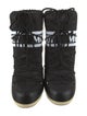Moon Boot Nylon Graphic Print Lace-Up Boots