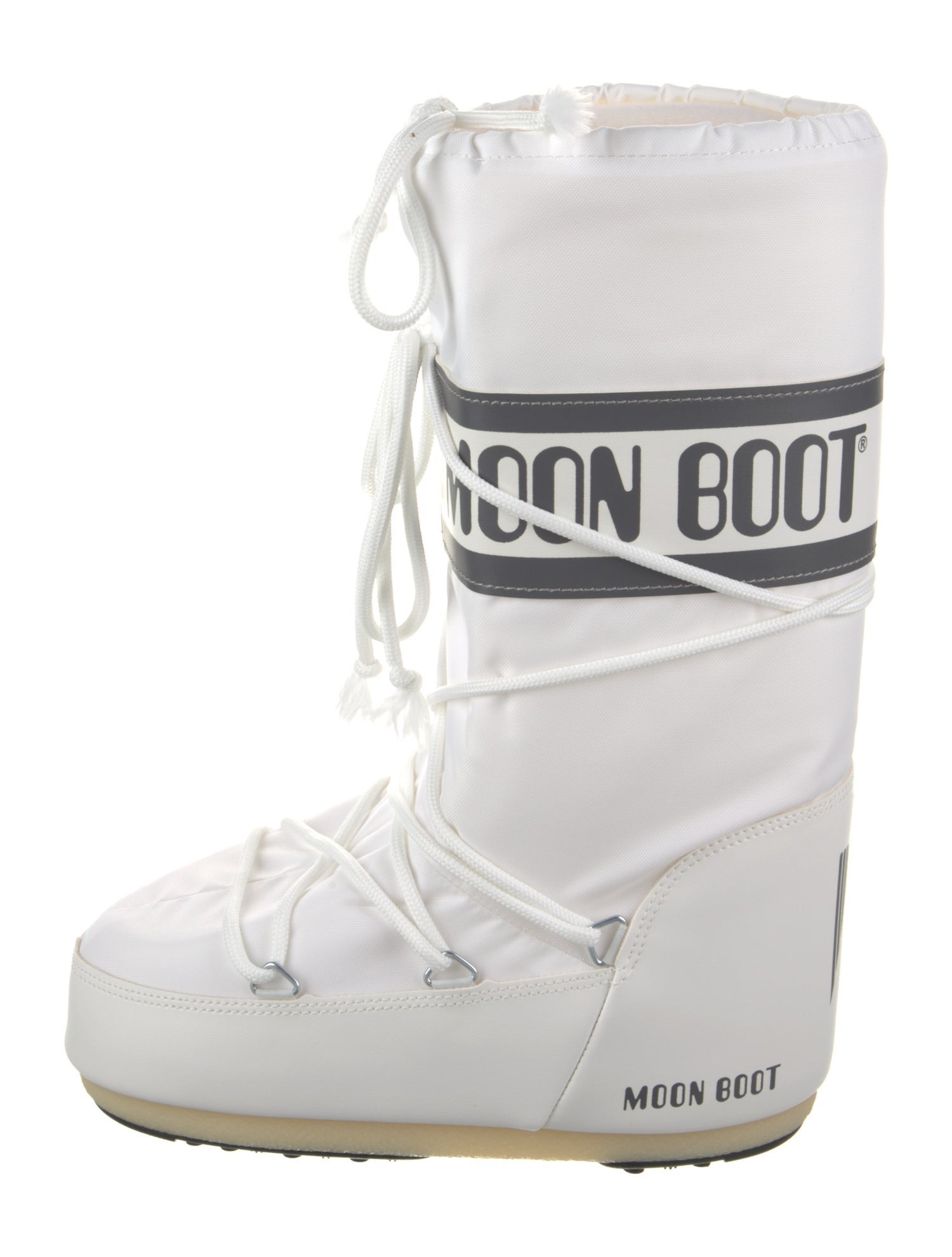 Moon Boot Nylon Printed Lace-Up Boots
