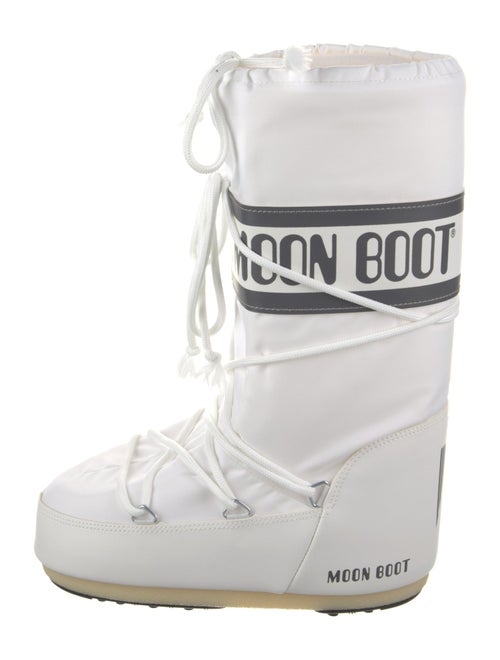Moon Boot Nylon Printed Lace-Up Boots