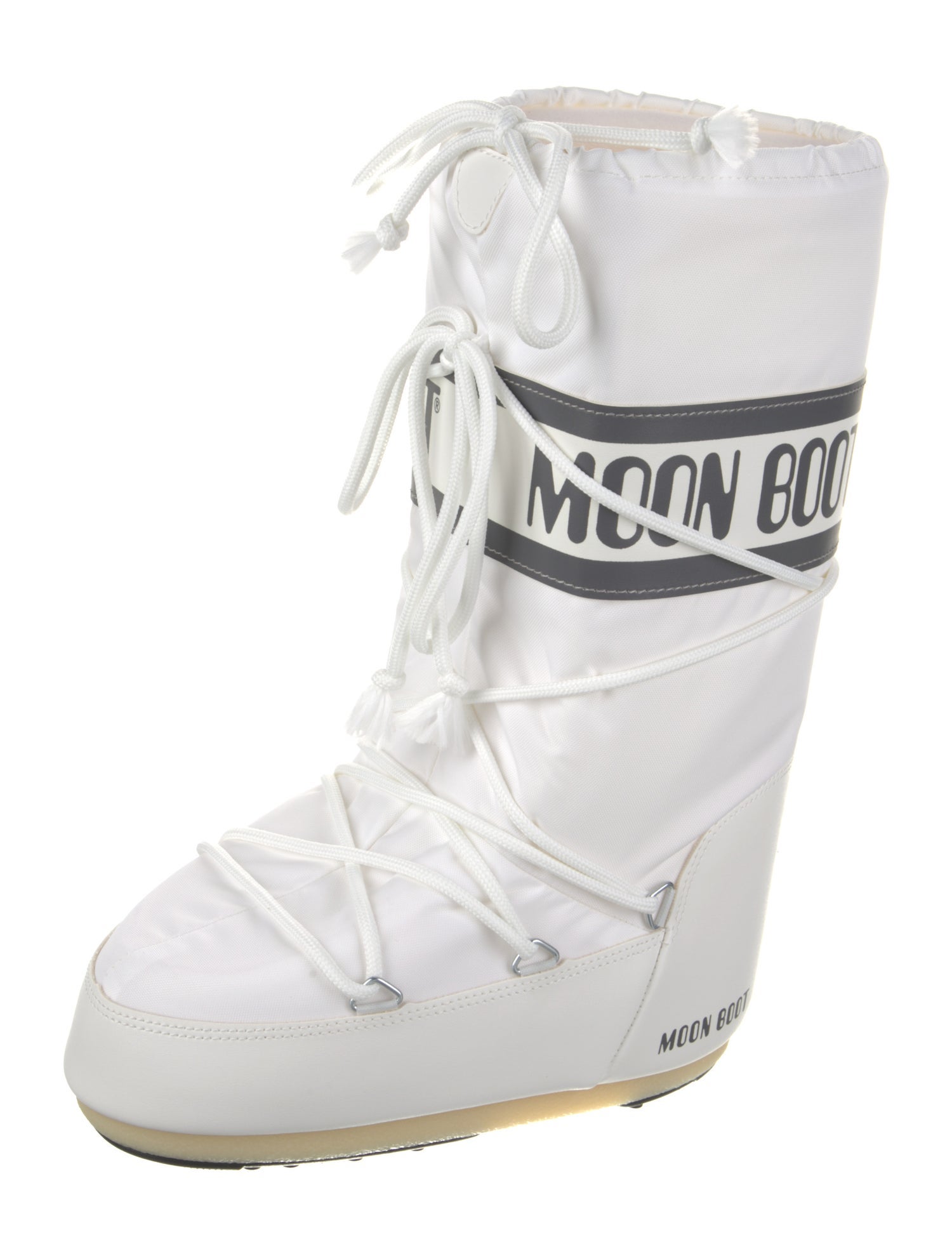 Moon Boot Nylon Printed Lace-Up Boots