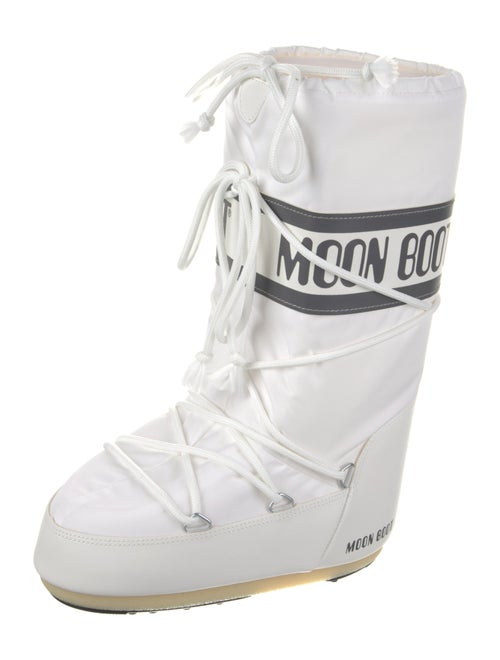 Moon Boot Nylon Printed Lace-Up Boots