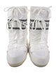 Moon Boot Nylon Printed Lace-Up Boots