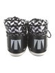 Moon Boot Canvas Printed Hiking Boots