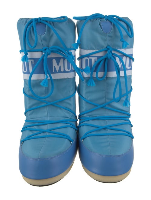 Moon Boot Nylon Printed Lace-Up Boots